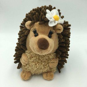 ABC Bakers Girl Scouts White Daisy Hedgehog Plush